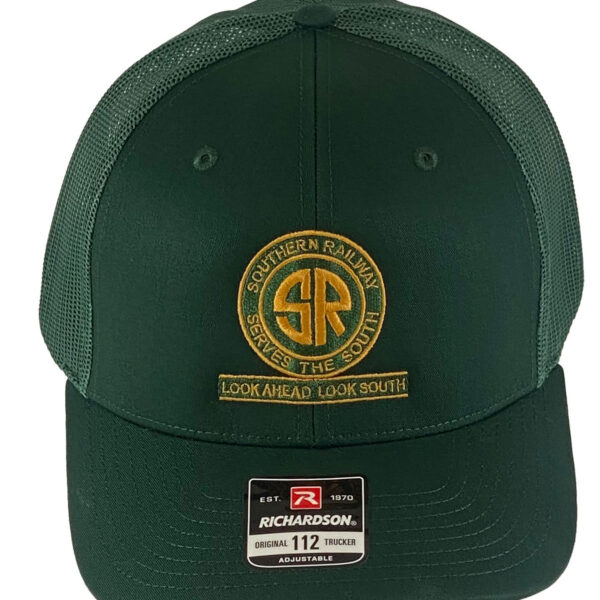 Southern Railway Look Ahead Look South Embroidered Richardson Cap Hat #40-2102GR112