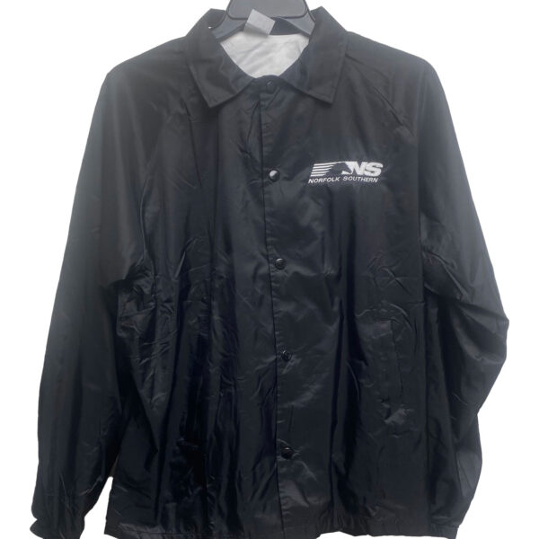 Norfolk Southern Railroad Thoroughbred Embroidered Lightweight Windbreaker Coach's Jacket #41-0068