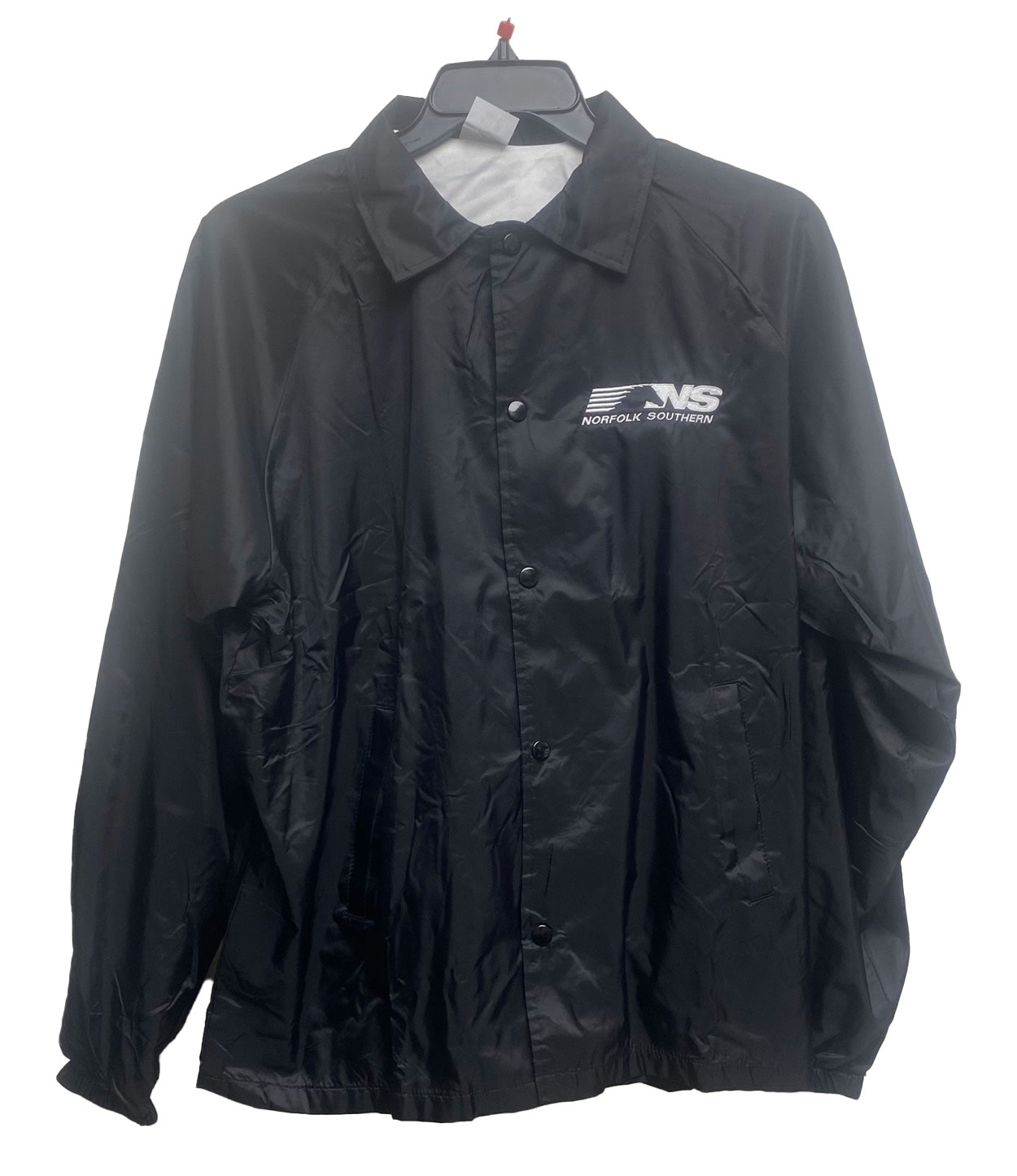 Norfolk Southern Railroad Thoroughbred Embroidered Lightweight Windbreaker Coach's Jacket #41-0068