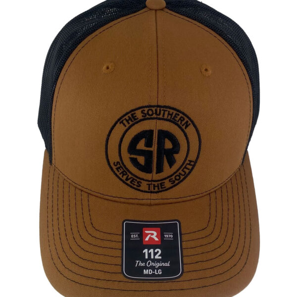 Southern Railway Southern Serves The South Embroidered Richardson Cap Hat #40-0027BrR112