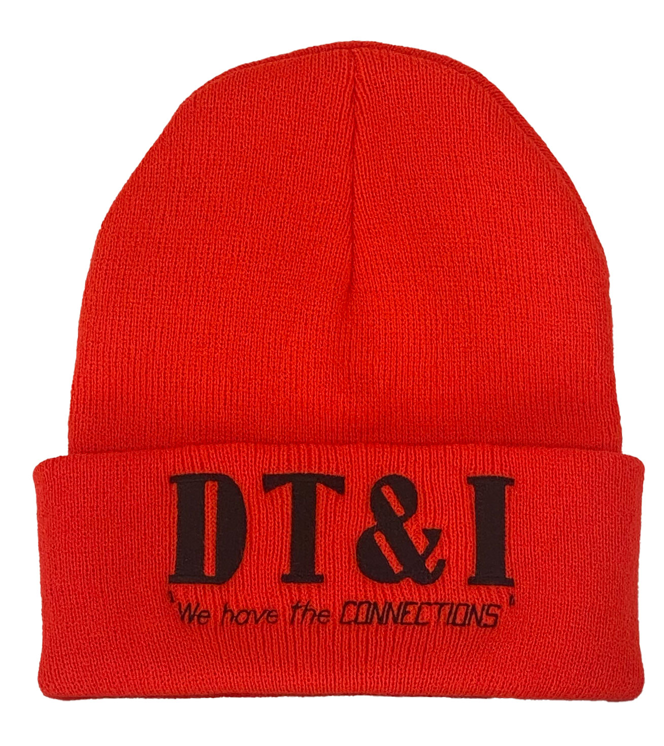 Detroit Toledo & Ironton DT&I Connections Embroidered Beanie Toboggan Cap #40-1732BN - Image 4
