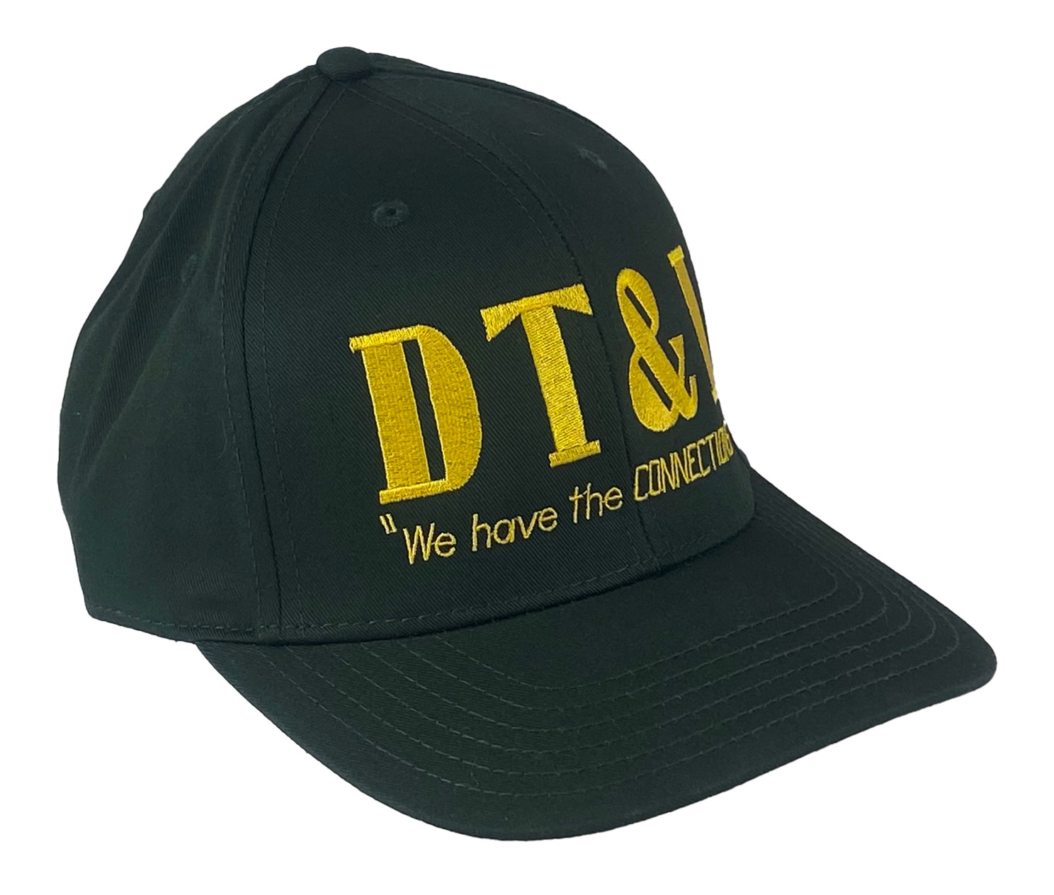 Detroit Toledo & Ironton D T & I Railroad "Connections" Embroidered Cap Hat #40-1732 - Image 2