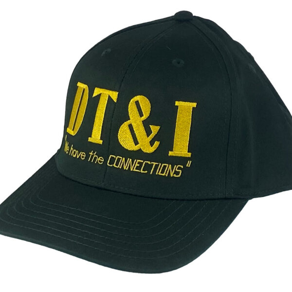 Detroit Toledo & Ironton D T & I Railroad "Connections" Embroidered Cap Hat #40-1732