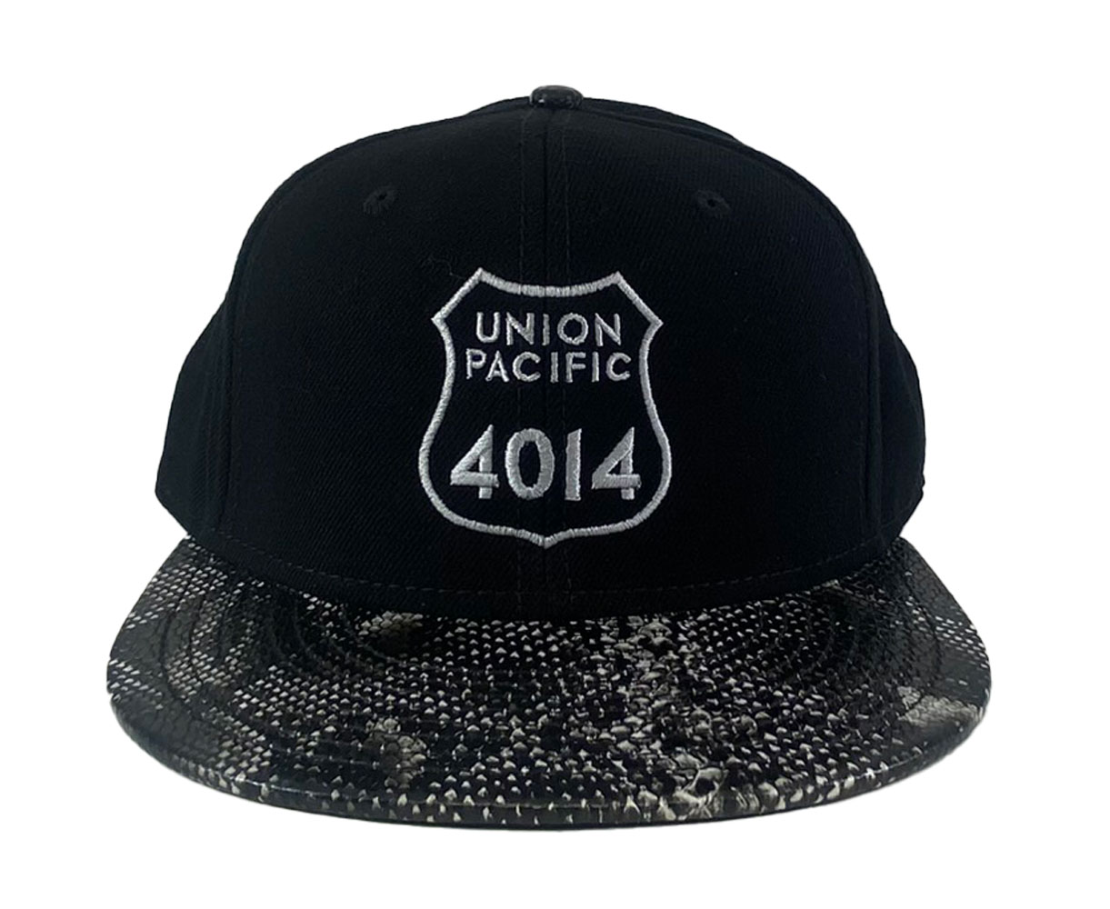 Union Pacific Railroad 4014 Big Boy Embroidered Snake Skin Cap Hat #40-4014SS - Image 5