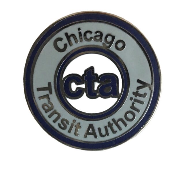 Chicago Transit Authority CTA Hat Pin #12-6380 42-0278