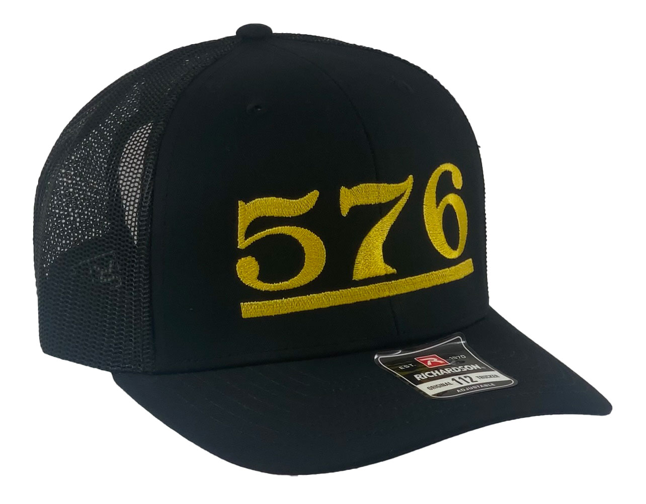 Nashville Chattanooga & St. Louis 576 Railroad Embroidered Richardson Cap Hat #40-0576R112 - Image 2