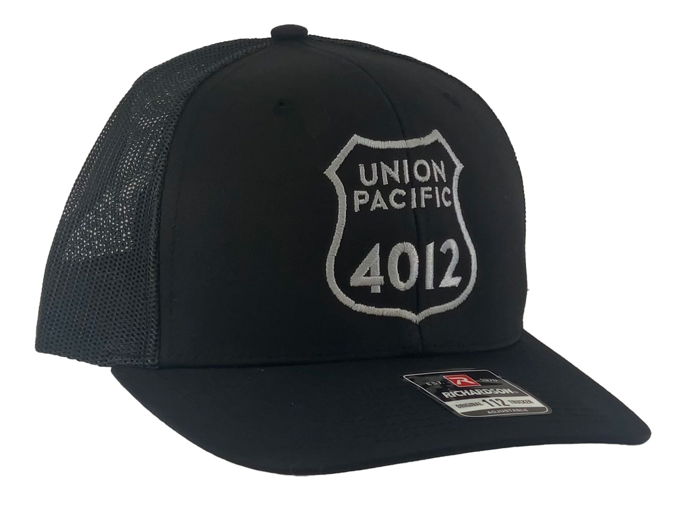 Union Pacific Big Boy 4012 Embroidered Richardson Cap Hat #40-4012R112 - Image 2