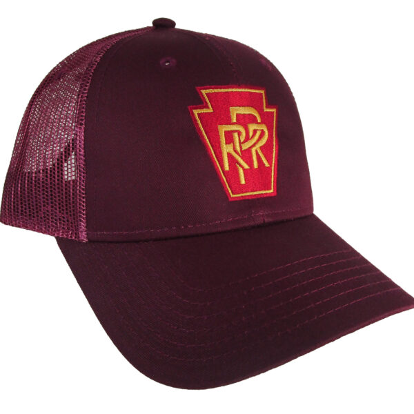 Pennsylvania Railroad PRR Embroidered Mesh Cap Hat #40-0009MM2