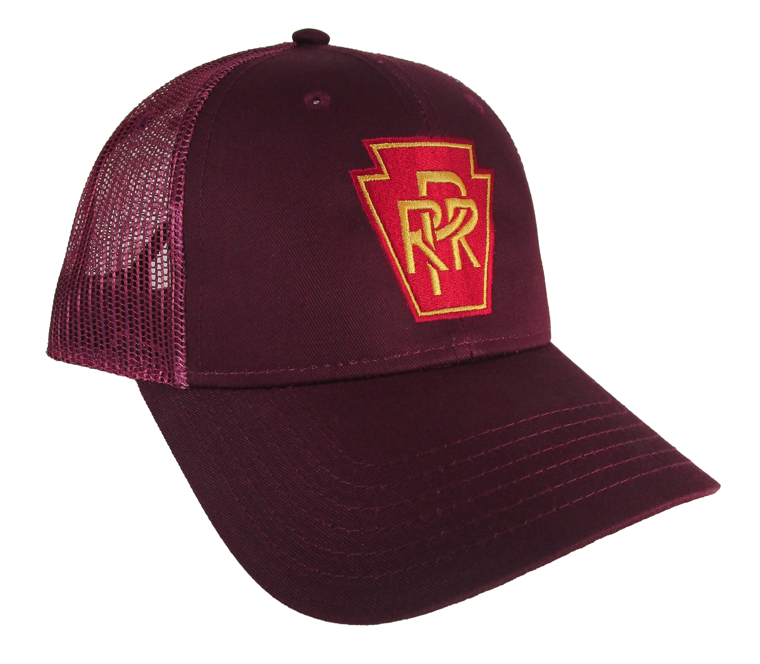 Pennsylvania Railroad PRR Embroidered Mesh Cap Hat #40-0009MM2